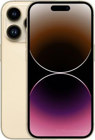 Immagine prodotto Re!commerce iPhone 14 Pro (128 GB, Oro, 6.10", 48 Mpx, SIM + eSIM, B / Molto bene)