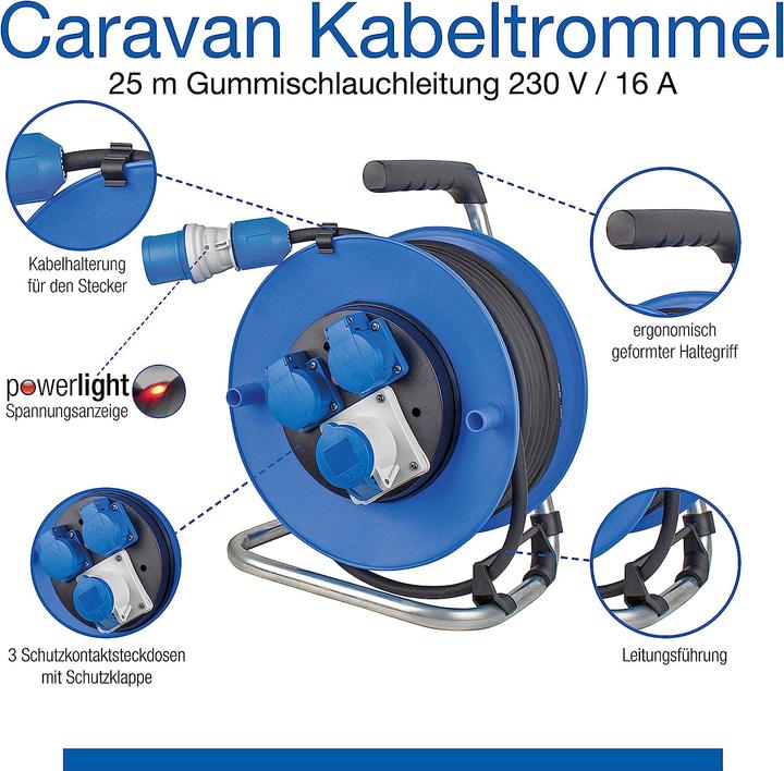 Produktbild As - Schwabe Camping SET (25 m, 2.50 mm²)