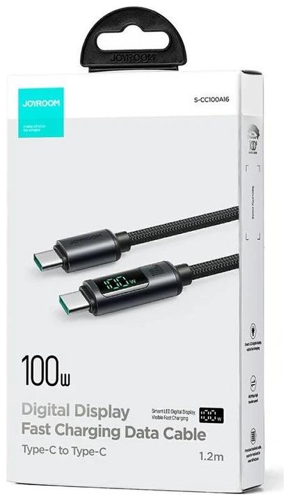 Actual product image Joyroom USB C – USB C (1.20 m, USB 2.0, 100 W)