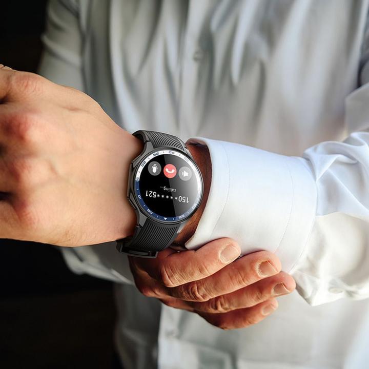 Actual product image Hoco Other Computer Accessory smartwatch with call function AMOLED Y24 black