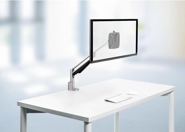 Image du produit Novus Bras support écran Clu 2 2 - 7 kg argent Support de table (Tables, 7 kg)