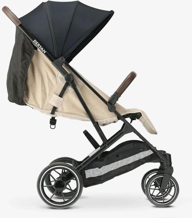 Image du produit Deryan Rolo XL Luxe Lichtgewicht Buggy - Nougat