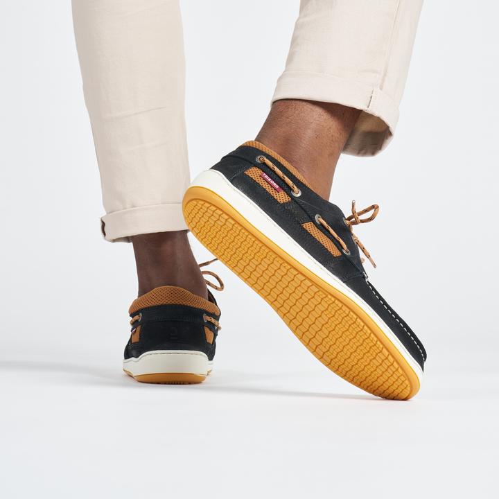 Actual product image Tribord Segelschuhe Herren Leder - Clipper schwarz (40)