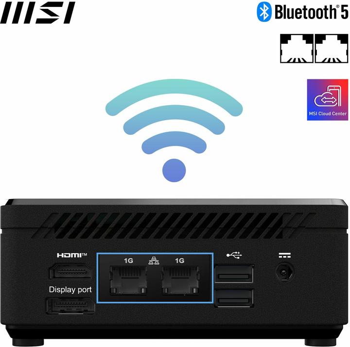 Produktbild MSI Cubi N ADL S-254AT /4GB/128GB SSD W11P (Intel N200, 4 GB, 128 GB, Intel UHD Graphics)