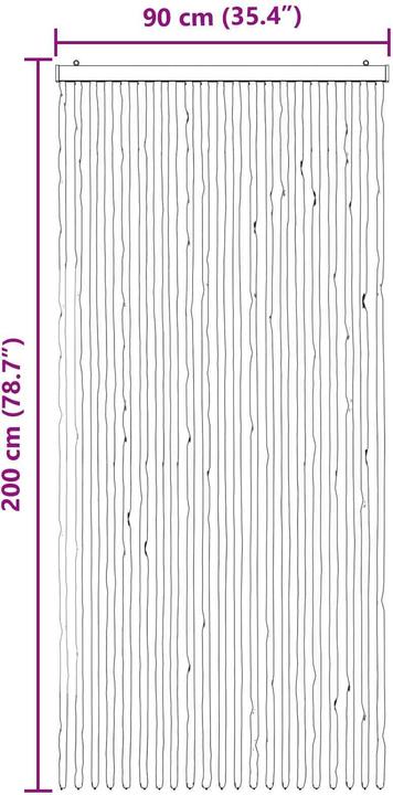 Produktbild vidaXL Fliegengitter (90 x 200 cm)