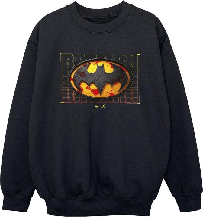 Produktbild The Flash Batman Red Splatter Sweatshirt Jungen (128)