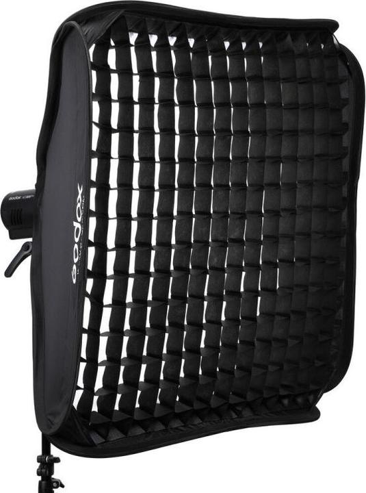 Produktbild Godox S2 type Bracket Bowens + Softbox 60x60cm + Grid (Softbox)