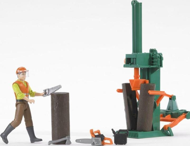 Productafbeelding Bruder BR Bosbouw set bWorld met figuur