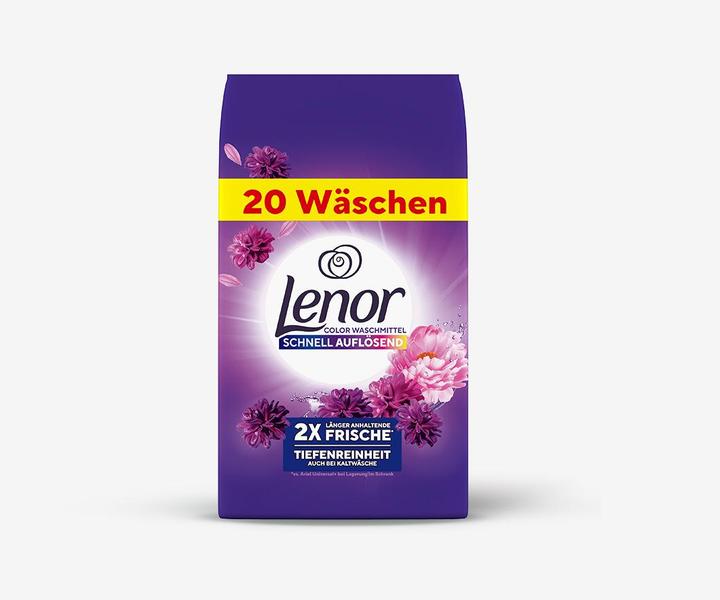 Produktbild Lenor Amethyst Blütentraum (20 Waschgänge, Waschpulver)
