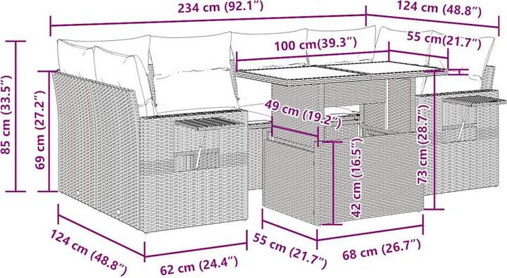 Produktbild vidaXL Norah