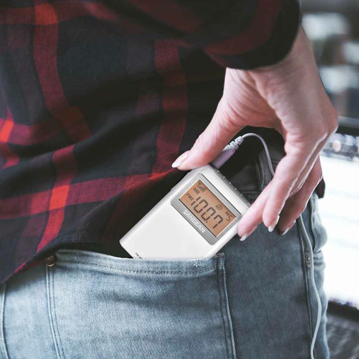 Actual product image Sangean Pocket Radio AM (AM, FM)