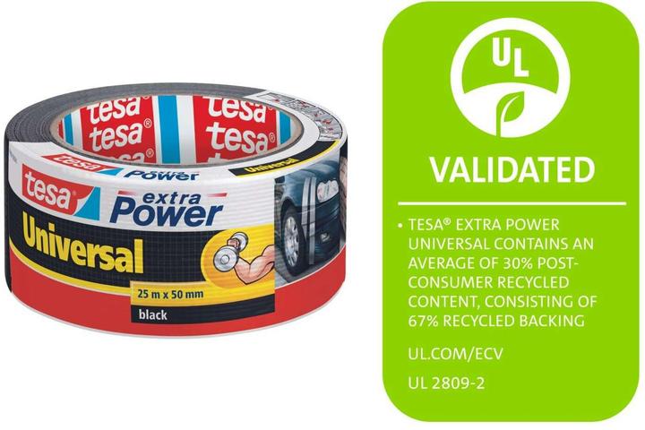 Actual product image tesa EXTRA POWER UNIVERSAL fabric tape (50 mm)