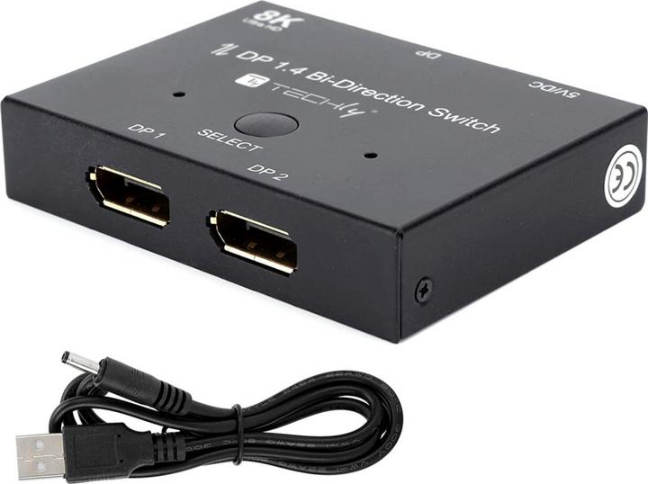 Actual product image Techly 4K Displayport 1.4