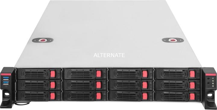 Silverstone RM22-312 rackmount server case, 2U, E-ATX