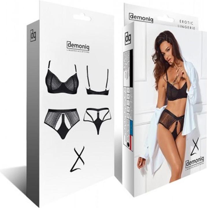 Immagine prodotto Demoniq Set pantaloncini e reggiseno a vita alta "LXSarita001 (XXL)