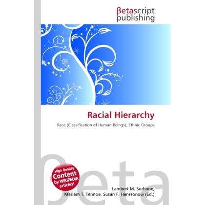 Racial Hierarchy, Fachbücher
