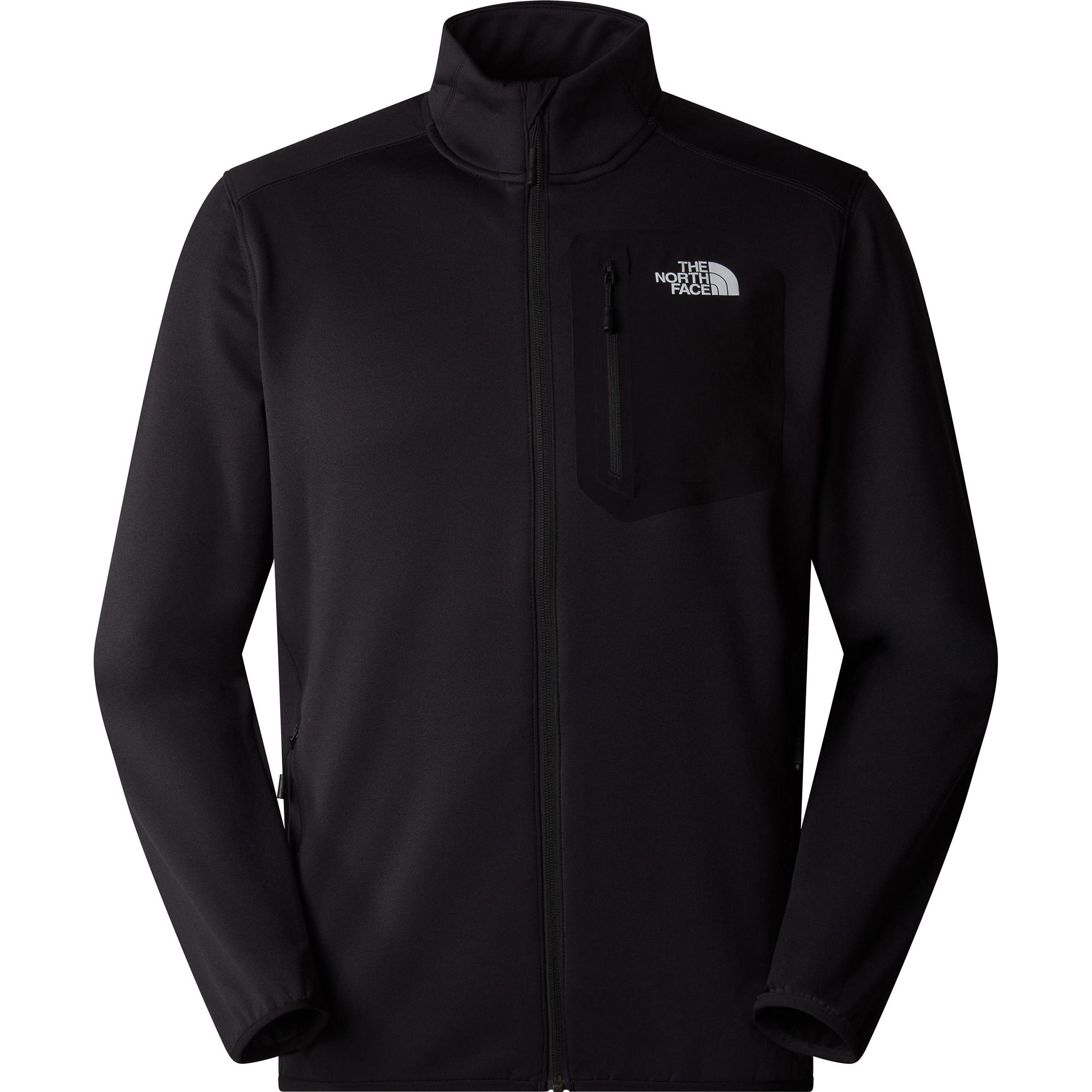 North Face, Herren, Jacke, Crest Full Zip (S), Schwarz, S