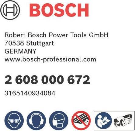 Produktbild Bosch Professional Zubehör Hobelmesser, 56 mm, gerade, Carbide, 40°, 2 Stk.
