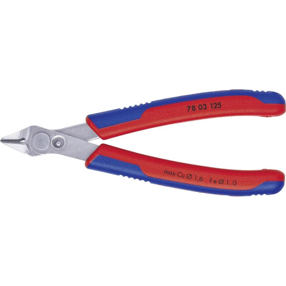 Thumbnail - Knipex, Bolzenschneider + Seitenschneider, Electronic Super-Knips 78 03 125 (125 mm)