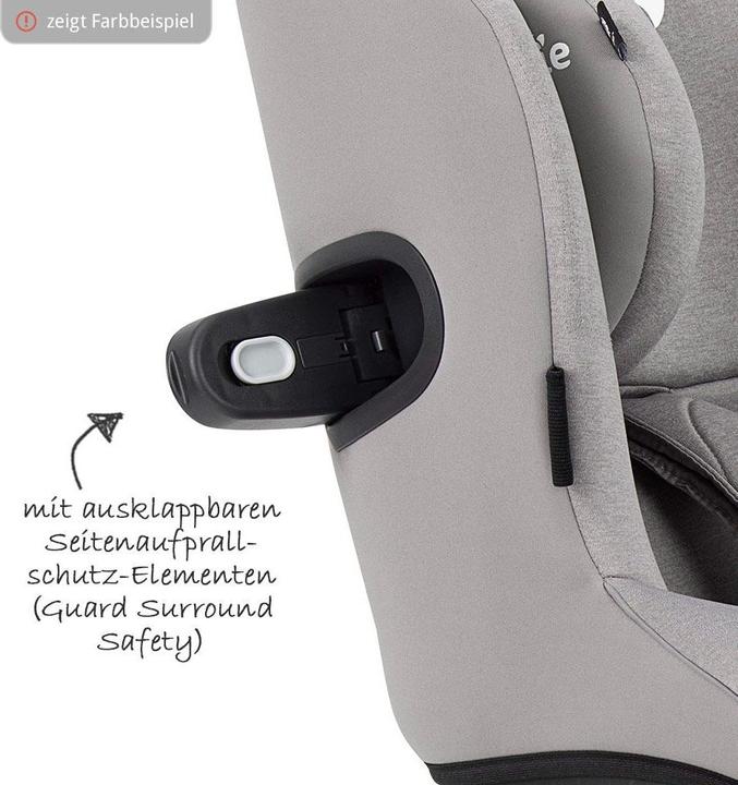 Produktbild Joie Reboarder-Kindersitz i-Spin 360 E i-Size - ab 9 Monate Reboarder (Reboarder, ECE R129/i-Size Norm)