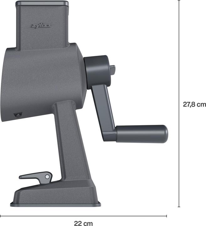 Actual product image Zyliss Gourmet drum grater