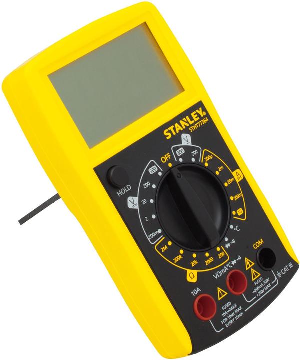 Actual product image Stanley Multimeter (CAT III 300V)