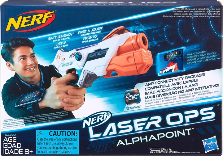 Actual product image Nerf Laser Ops AlphaPoint