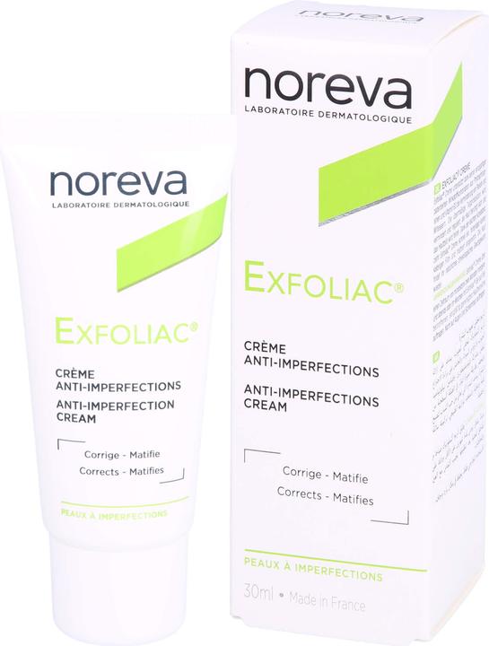 Produktbild Noreva Exfoliac Creme gegen unreine Haut, 30 ml Creme (Reinigungsmilch, 30 ml)
