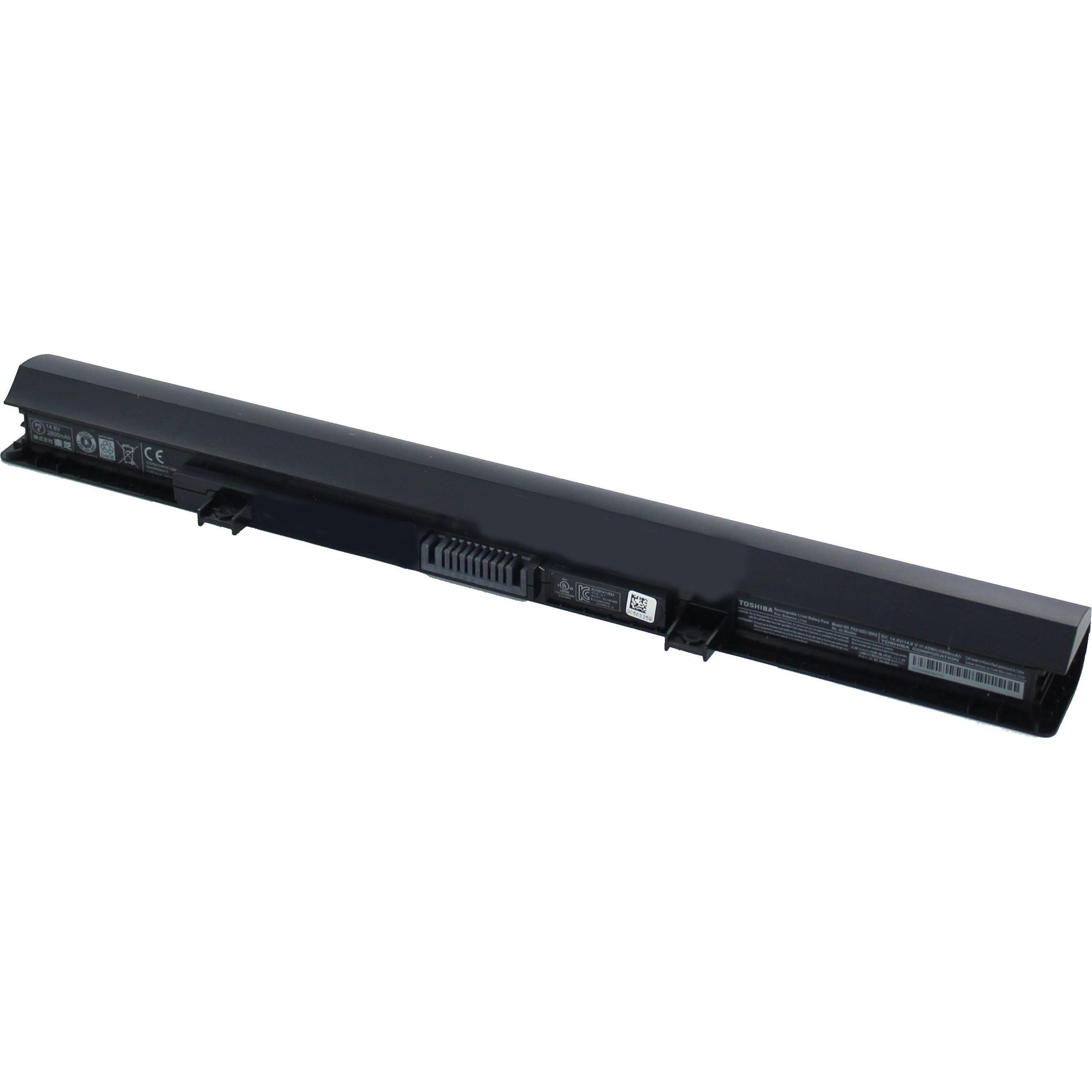 Toshiba Original Akku für Satellite L50D-B-149 (1 Zellen, 2800 mAh), Notebook Akku, Schwarz