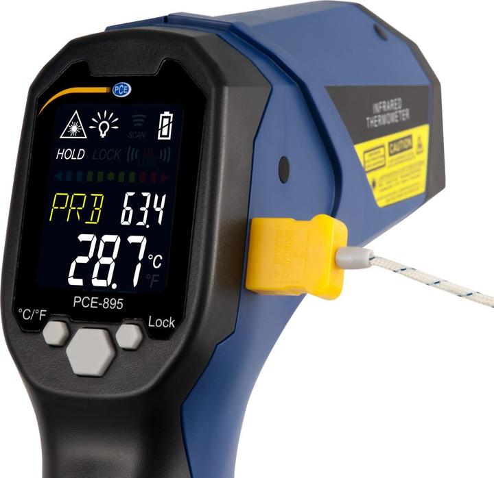Actual product image PCE Instruments PCE-895 Digital Thermometer Optics 60:1