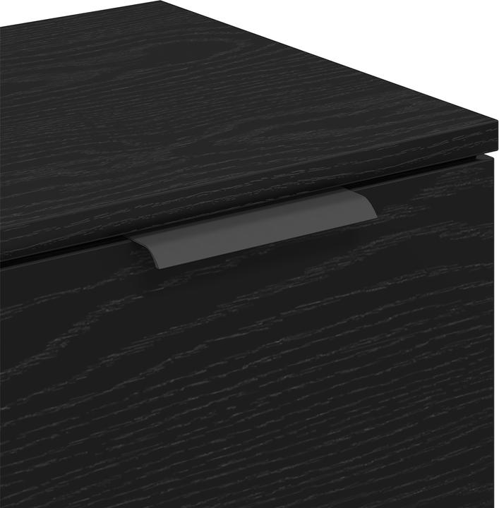 Produktbild vidaXL Schwarz Eiche Sideboard (30 x 30 x 70 cm)