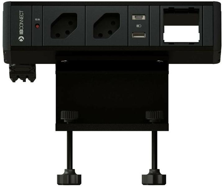 Actual product image Max Hauri Socket outlet unit CUBO T 2x T13, USB-A/C, empty module (2x, Type 13)