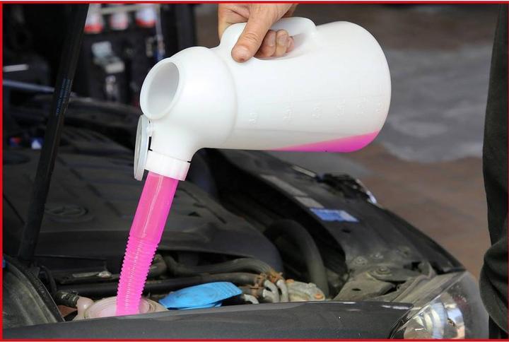 Actual product image KS Tools Measuring jug with flexible spout 5 litres