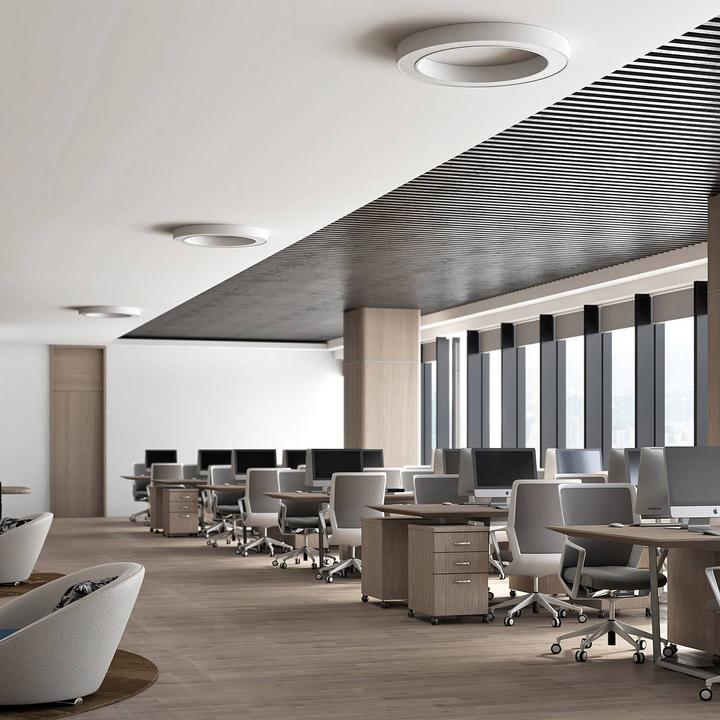 Actual product image Arcchio Sharelyn LED ceiling light, 80 cm (4400 lm)