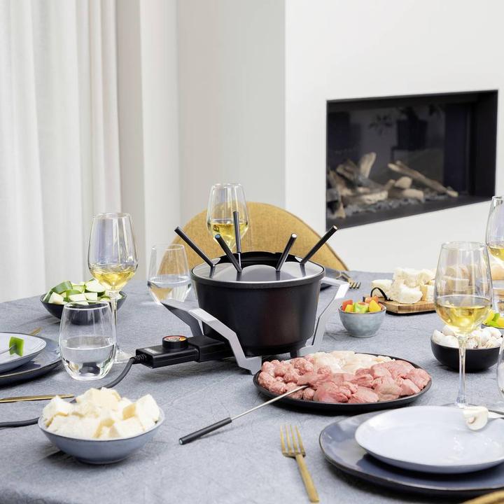 Image du produit Princess Fondue Haute qualité (Fondue au chocolat, Fondue au fromage, Fondue chinoise, Fondue bourguignonne)