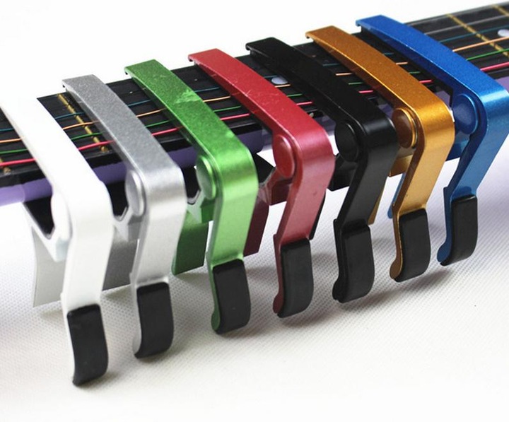 Actual product image JTI Guitar capo - Green (Capo)
