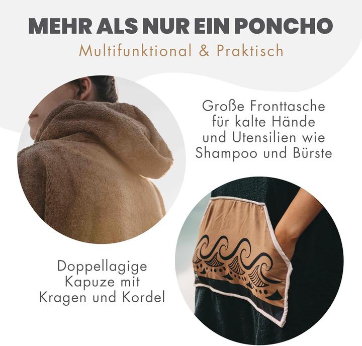 Produktbild Wave Hawaii Surfponcho aus Baumwolle