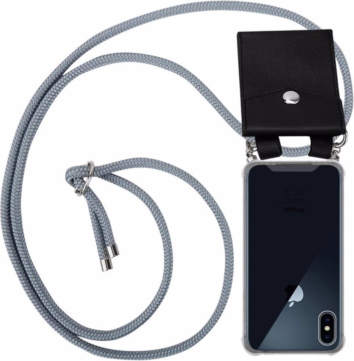 Produktbild Cadorabo TPU Handy Kette SILBER Cover