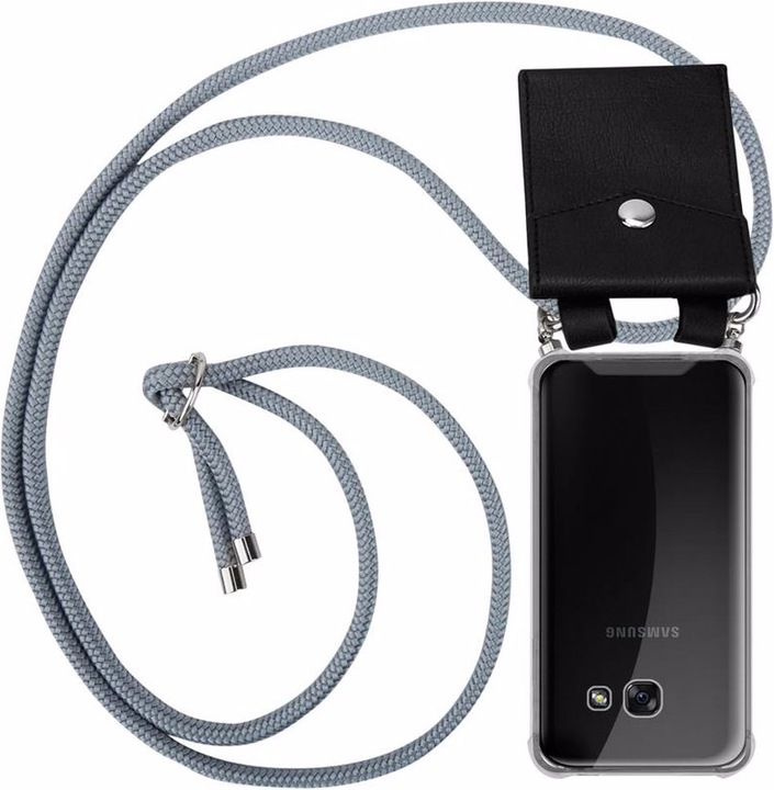 Produktbild Cadorabo TPU Handy Kette SILBER Cover