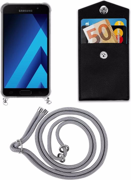 Produktbild Cadorabo TPU Handy Kette SILBER Cover