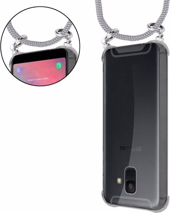 Produktbild Cadorabo TPU Handy Kette SILBER Cover
