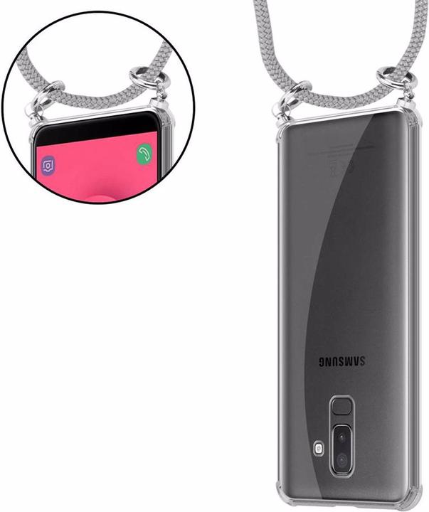 Produktbild Cadorabo TPU Handy Kette SILBER Cover