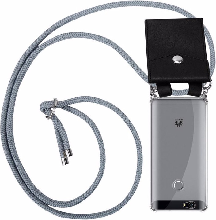 Produktbild Cadorabo TPU Handy Kette SILBER Cover