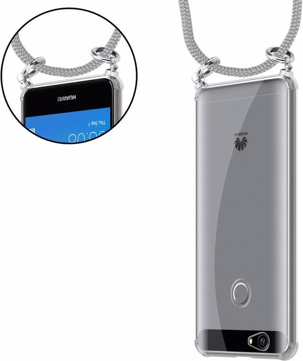 Produktbild Cadorabo TPU Handy Kette SILBER Cover