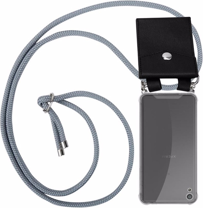 Produktbild Cadorabo TPU Handy Kette SILBER Cover