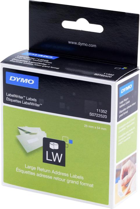 Dymo Rouleau d'étiquettes Thermo Direct (2.54 cm)