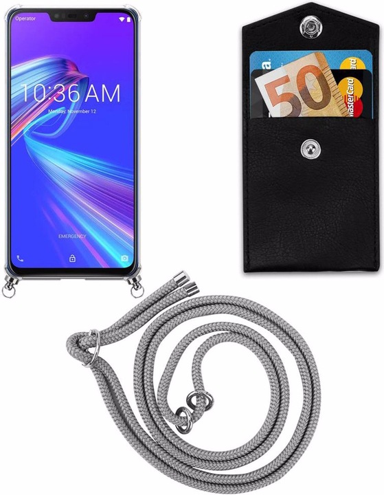 Produktbild Cadorabo TPU Handy Kette SILBER Cover