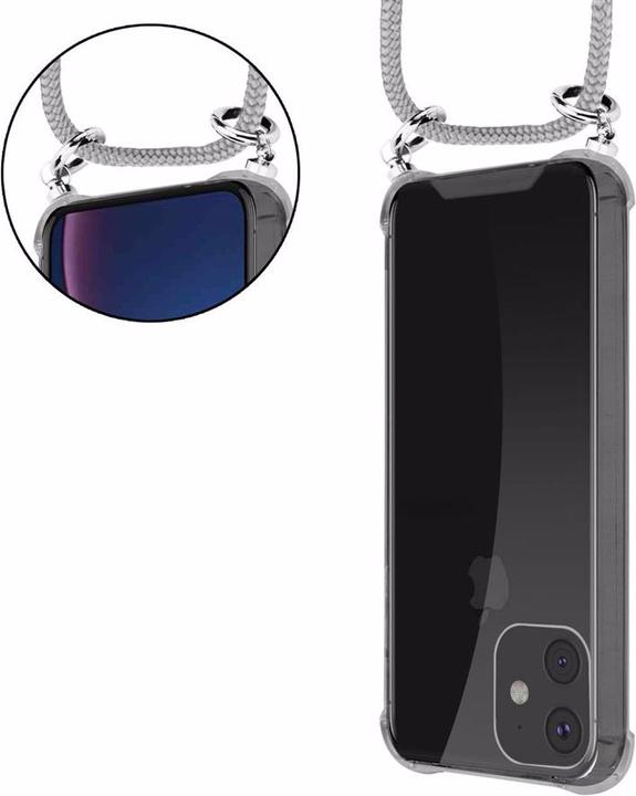 Produktbild Cadorabo TPU Handy Kette SILBER Cover