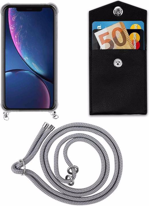 Produktbild Cadorabo TPU Handy Kette SILBER Cover
