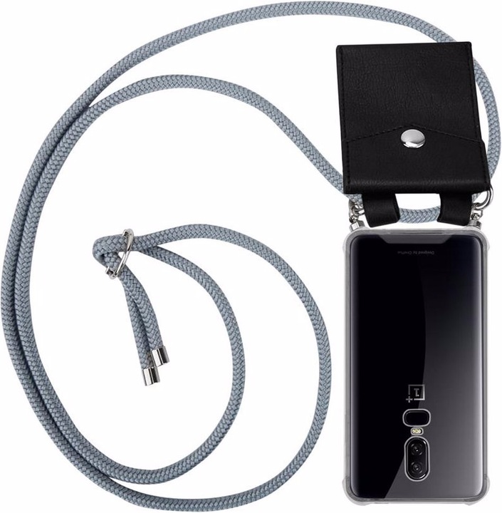 Produktbild Cadorabo TPU Handy Kette SILBER Cover